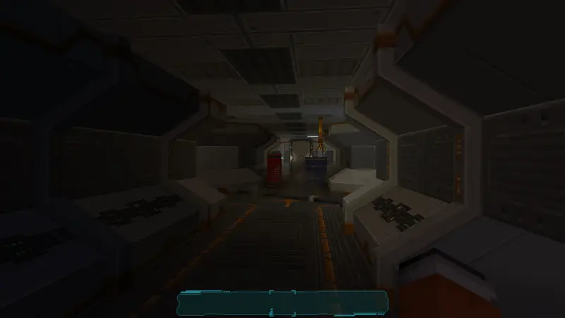 Escape xenomporph in a sci-fi Minecraft experience