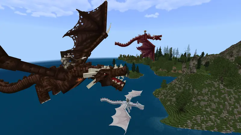 Train and tame dragons in Minecraft